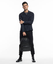 Load image into Gallery viewer, Lotuff Indigo Leather Backpack