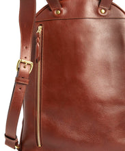Load image into Gallery viewer, Lotuff Chestnut Leather Backpack