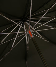 Load image into Gallery viewer, London Undercover Dark Olive Telescopic Foldable Umbrella with Wahngee Handle