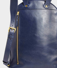 Load image into Gallery viewer, Lotuff Indigo Leather Backpack