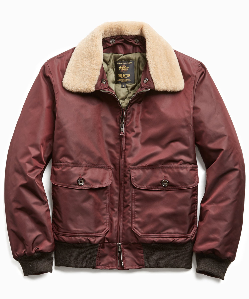 Todd snyder golden store bear bomber