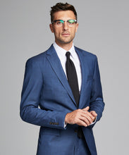 Load image into Gallery viewer, Sutton Stretch Tropical Wool Suit in Petrol Blue