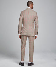 Load image into Gallery viewer, Sutton Red and Brown Check Suit