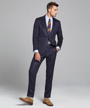 Load image into Gallery viewer, Italian Cashmere Sutton Suit in Navy