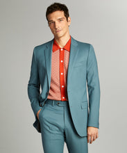 Load image into Gallery viewer, Sutton Wool Gabardine Suit in Aqua