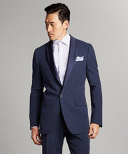 Load image into Gallery viewer, Sutton Shawl Collar Tuxedo in Navy Italian Linen