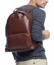 Load image into Gallery viewer, Lotuff Chestnut Leather Backpack
