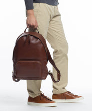 Load image into Gallery viewer, Lotuff Chestnut Leather Backpack
