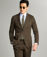 Load image into Gallery viewer, Garment Dyed Traveler Suit in Olive
