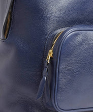 Load image into Gallery viewer, Lotuff Indigo Leather Backpack
