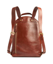 Load image into Gallery viewer, Lotuff Chestnut Leather Backpack
