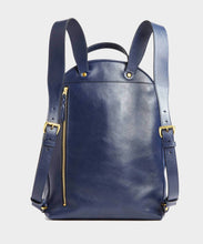 Load image into Gallery viewer, Lotuff Indigo Leather Backpack
