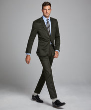 Load image into Gallery viewer, Italian Cashmere Sutton Suit in Olive
