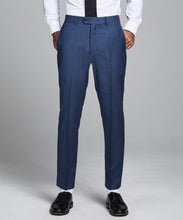 Load image into Gallery viewer, Sutton Stretch Tropical Wool Suit in Petrol Blue
