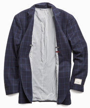 Load image into Gallery viewer, Wool Windowpane Sutton Suit in Navy
