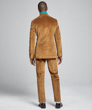 Load image into Gallery viewer, Italian Stretch Cord Sutton Suit in Camel
