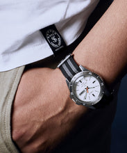 Load image into Gallery viewer, Timex + Todd Snyder Maritime Sport MS1 Watch in Silver 41mm

